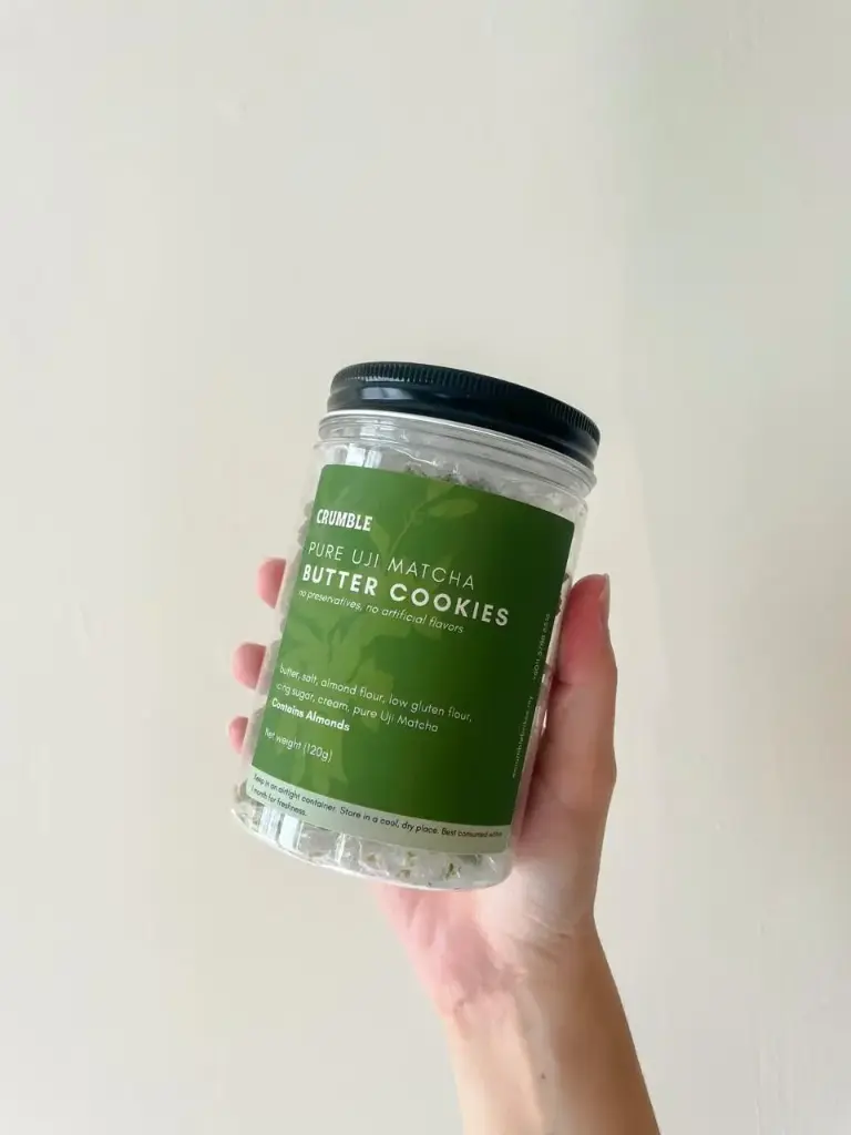 Uji Matcha Butter Cookies