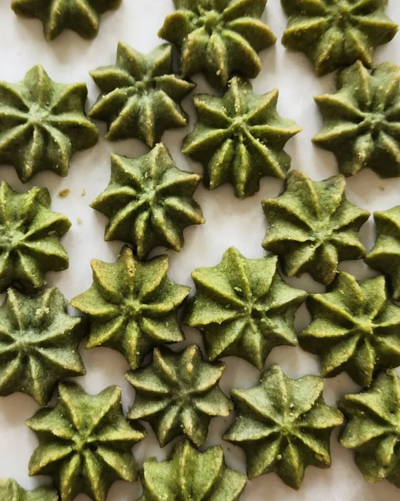 Uji Matcha Butter Cookies