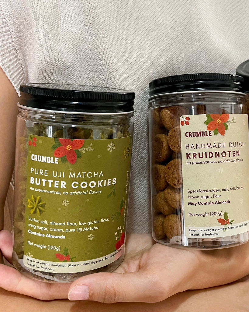 Uji Matcha Butter Cookies
